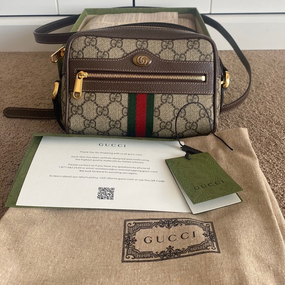 Gucci Handbags - Authentic Gucci Ophidia GG Supreme handbag